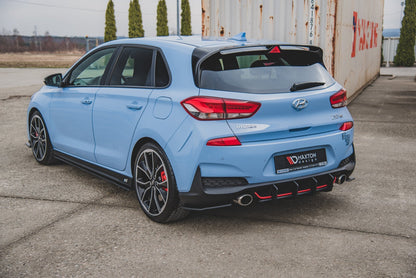 Maxton Robuste Racing Heckschürze V.2 für Hyundai I30 N Mk3 Hatchback