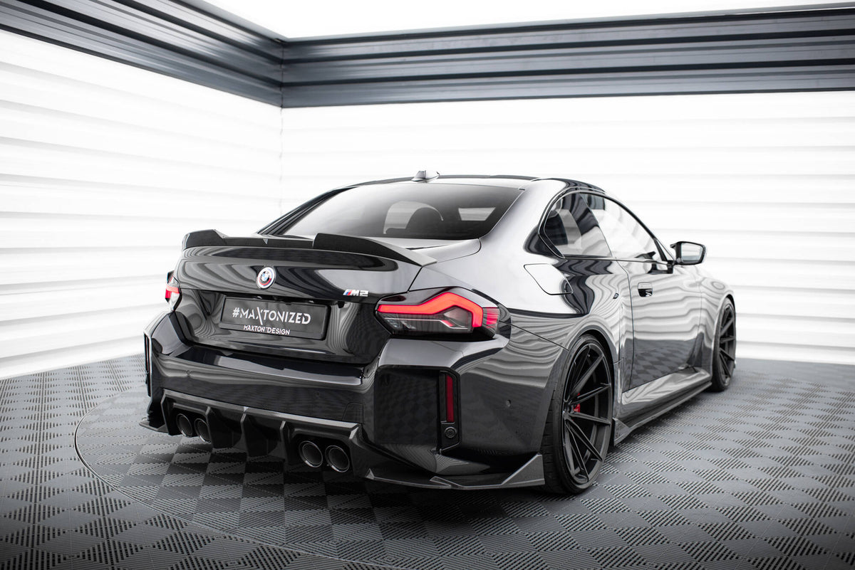 Maxton Carbon Fiber Heck Ansatz Flaps Diffusor für BMW M2 G87