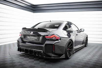 Maxton Carbon Fiber Heck Ansatz Flaps Diffusor für BMW M2 G87