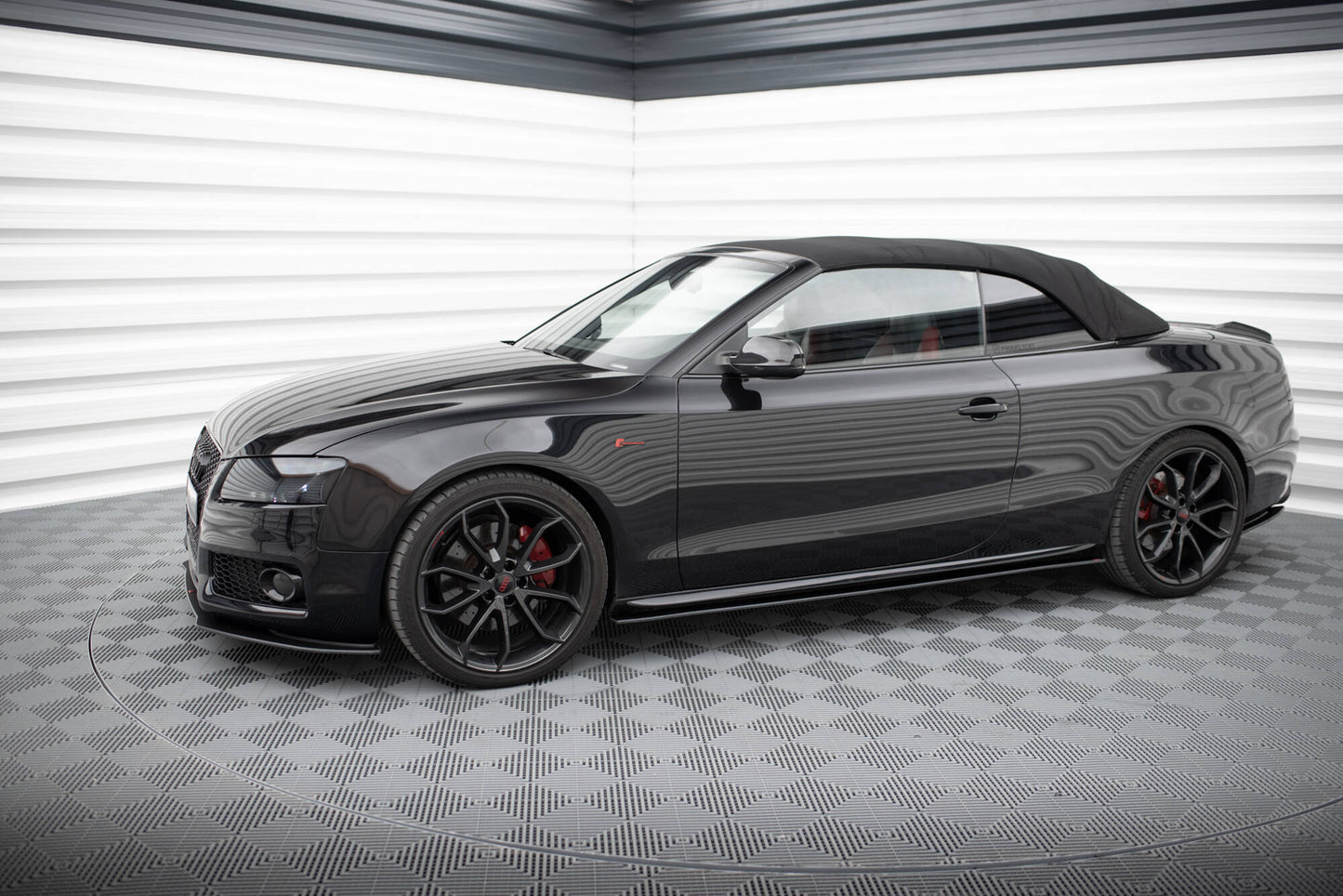 Maxton Street Pro Seitenschweller Ansatz für Audi A5 / A5 S-Line / S5 Coupe / Cabrio 8T / 8T Facelift