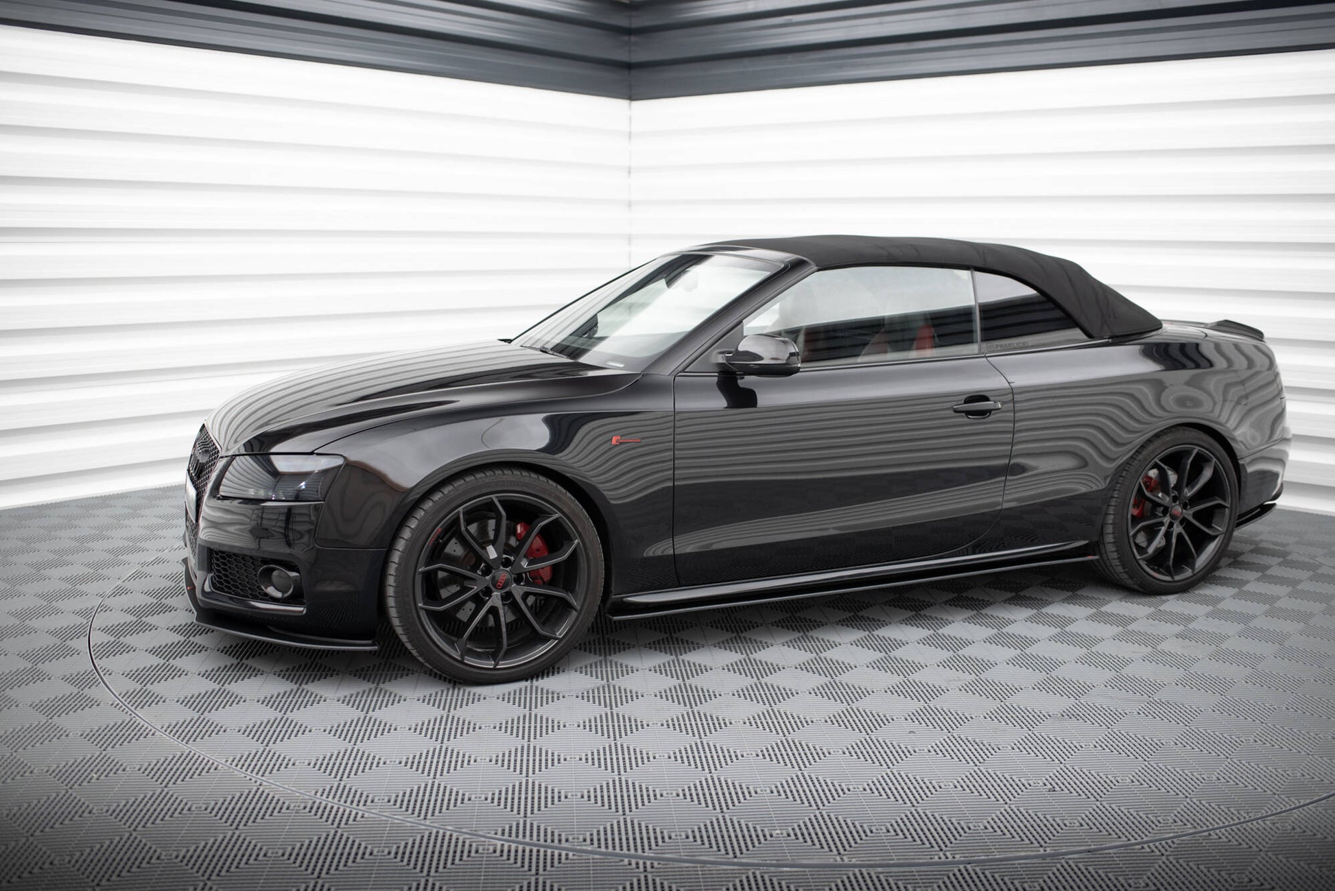 Maxton Street Pro Seitenschweller Ansatz für Audi A5 / A5 S-Line / S5 Coupe / Cabrio 8T / 8T Facelift