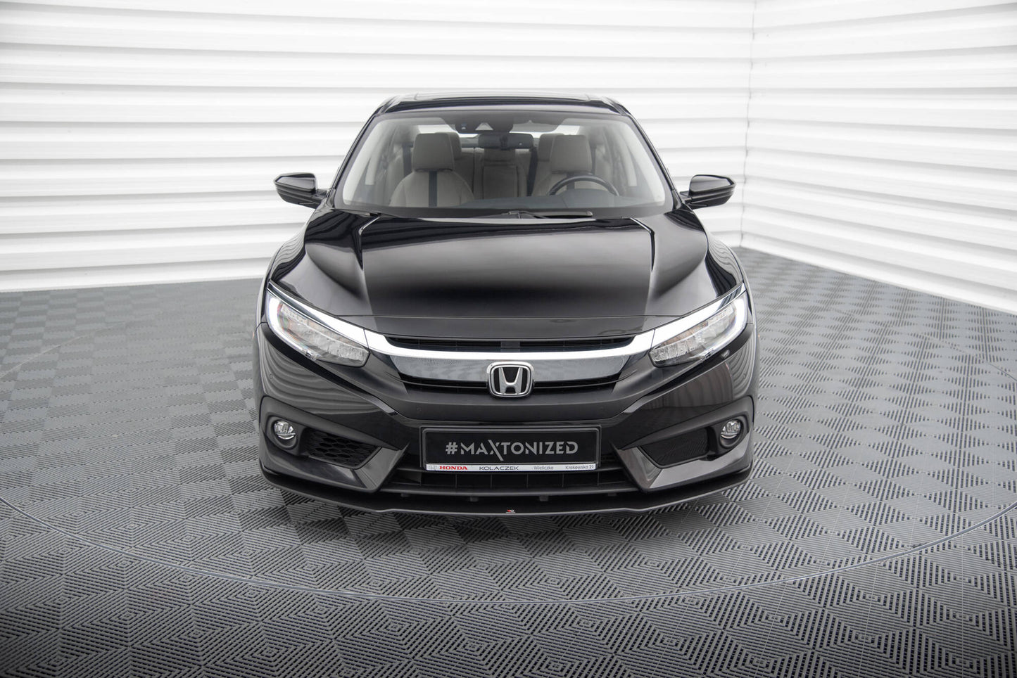 Maxton Street Pro Front Ansatz für für Honda Civic Mk10