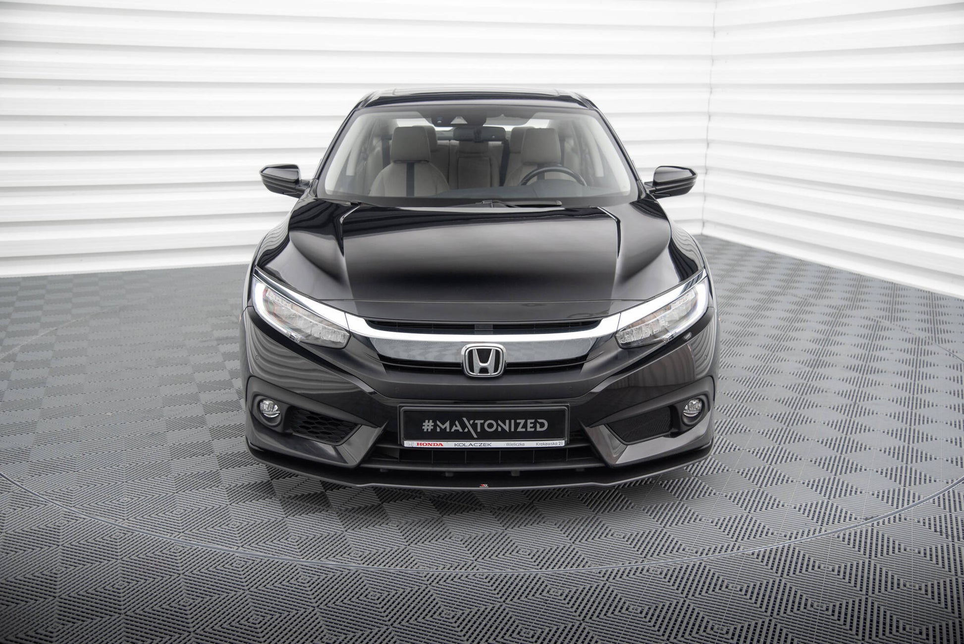 Maxton Street Pro Front Ansatz für für Honda Civic Mk10