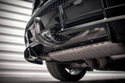 Maxton Mittlerer Diffusor Heck Ansatz DTM Look für Lamborghini Urus Mk1 schwarz Hochglanz
