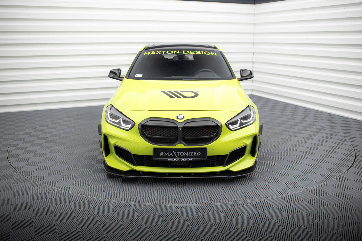 Maxton Street Pro Front Ansatz für für BMW 1er F40 M-Paket / M135i