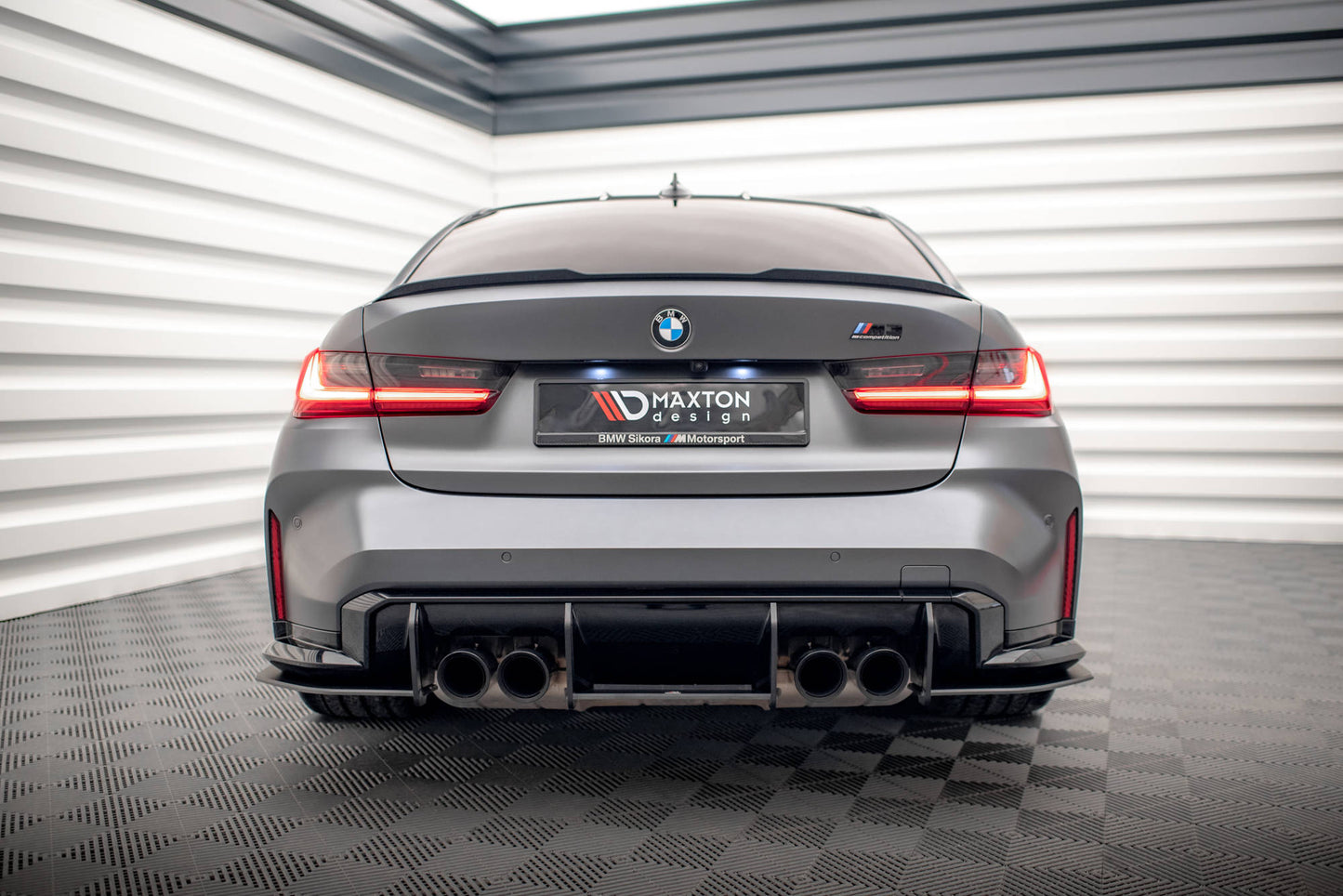 Maxton Street Pro Heckschürze für BMW M3 G80