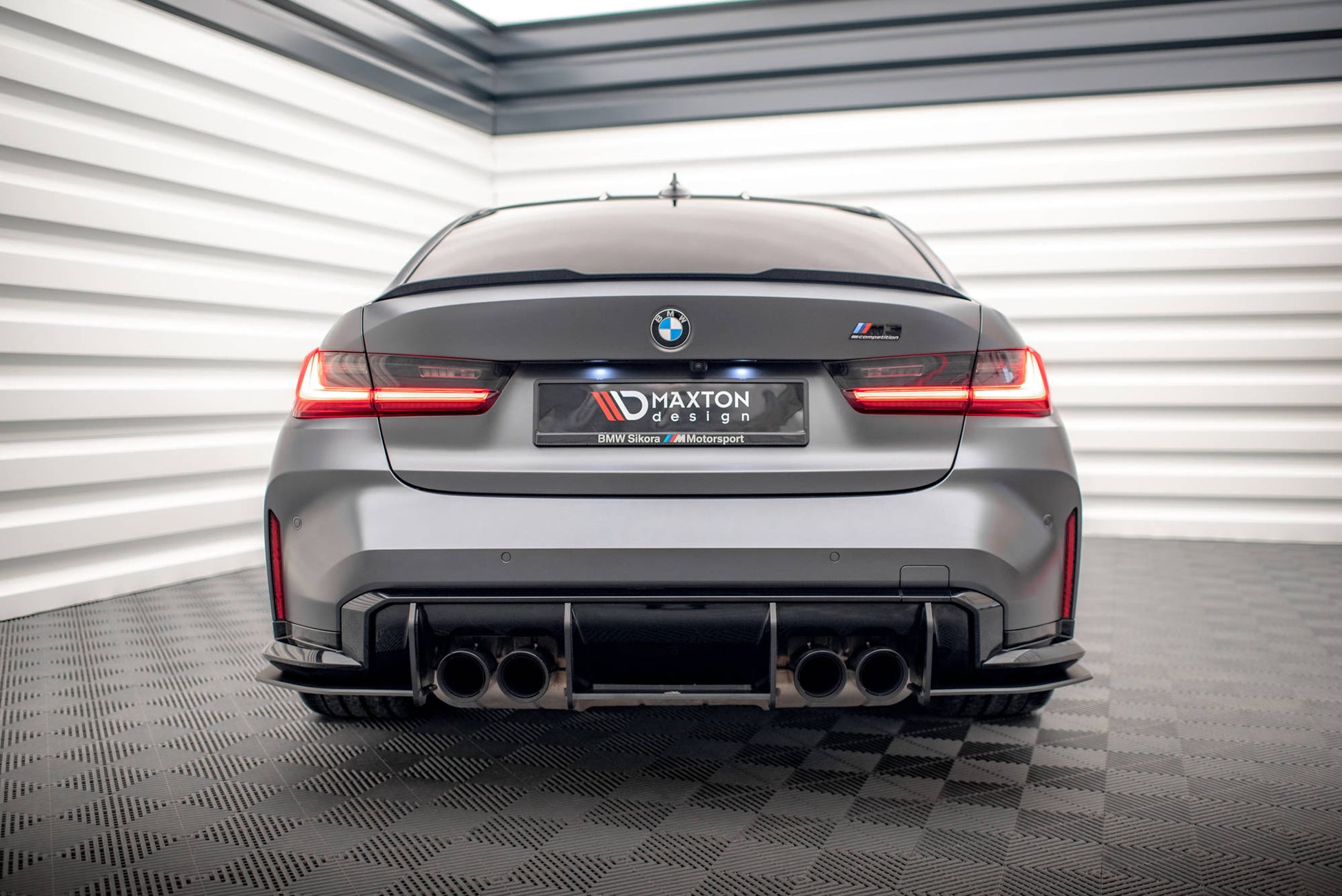 Maxton Street Pro Heckschürze für BMW M3 G80