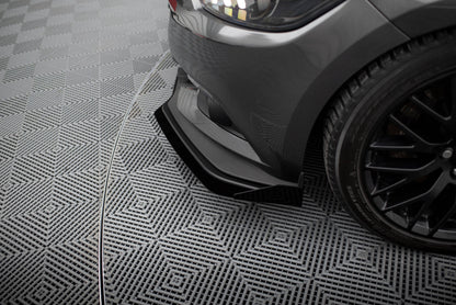 Maxton Street Pro Front Ansatz für +Flaps für + Flaps Ford Mustang GT Mk6  schwarz Hochglanz