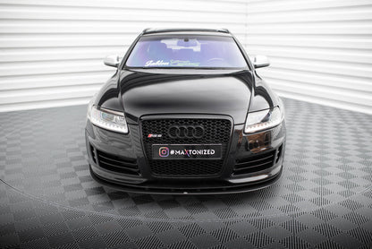 Maxton Street Pro Front Ansatz für für Audi RS6 Avant C6