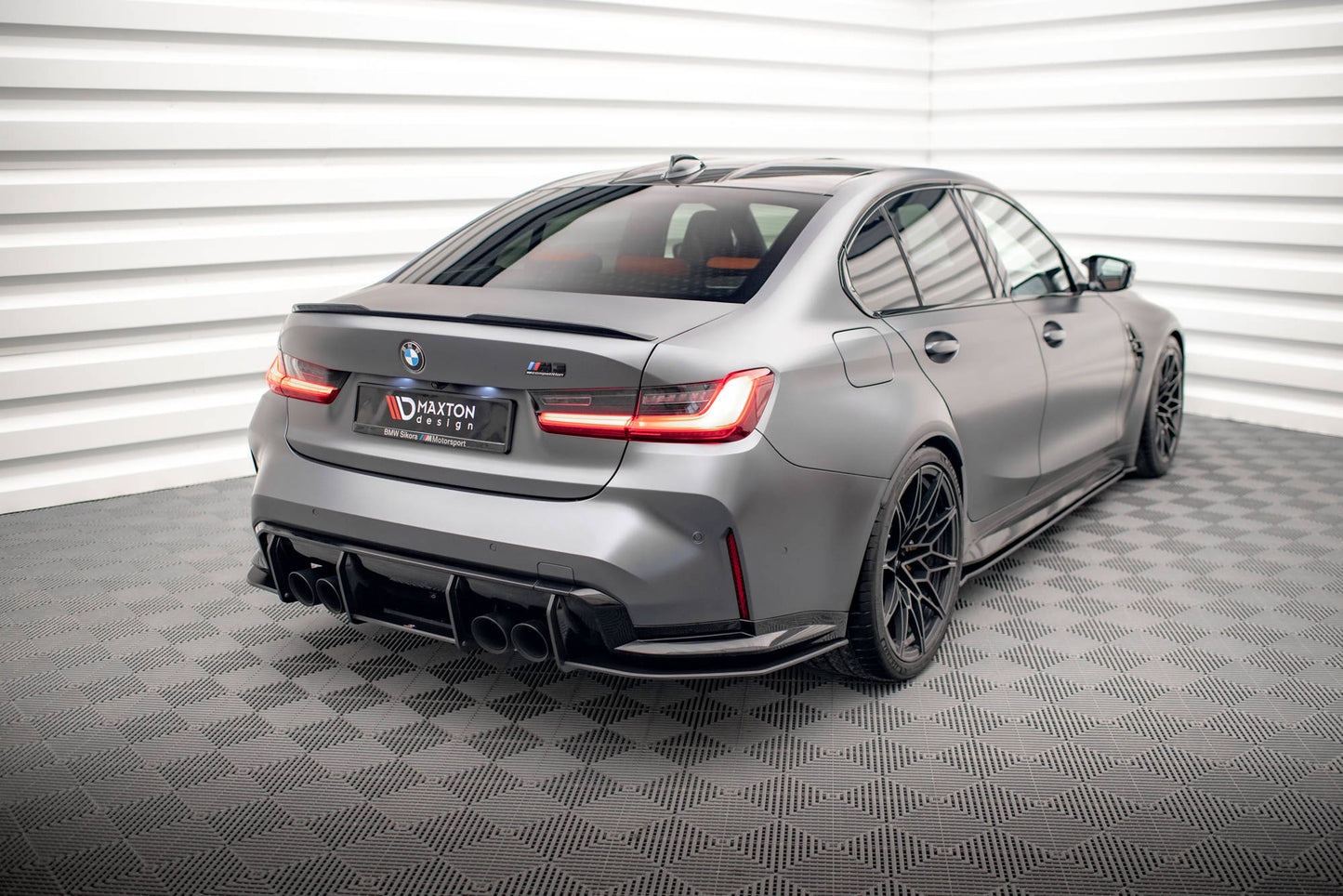 Maxton Street Pro Heckschürze für BMW M3 G80