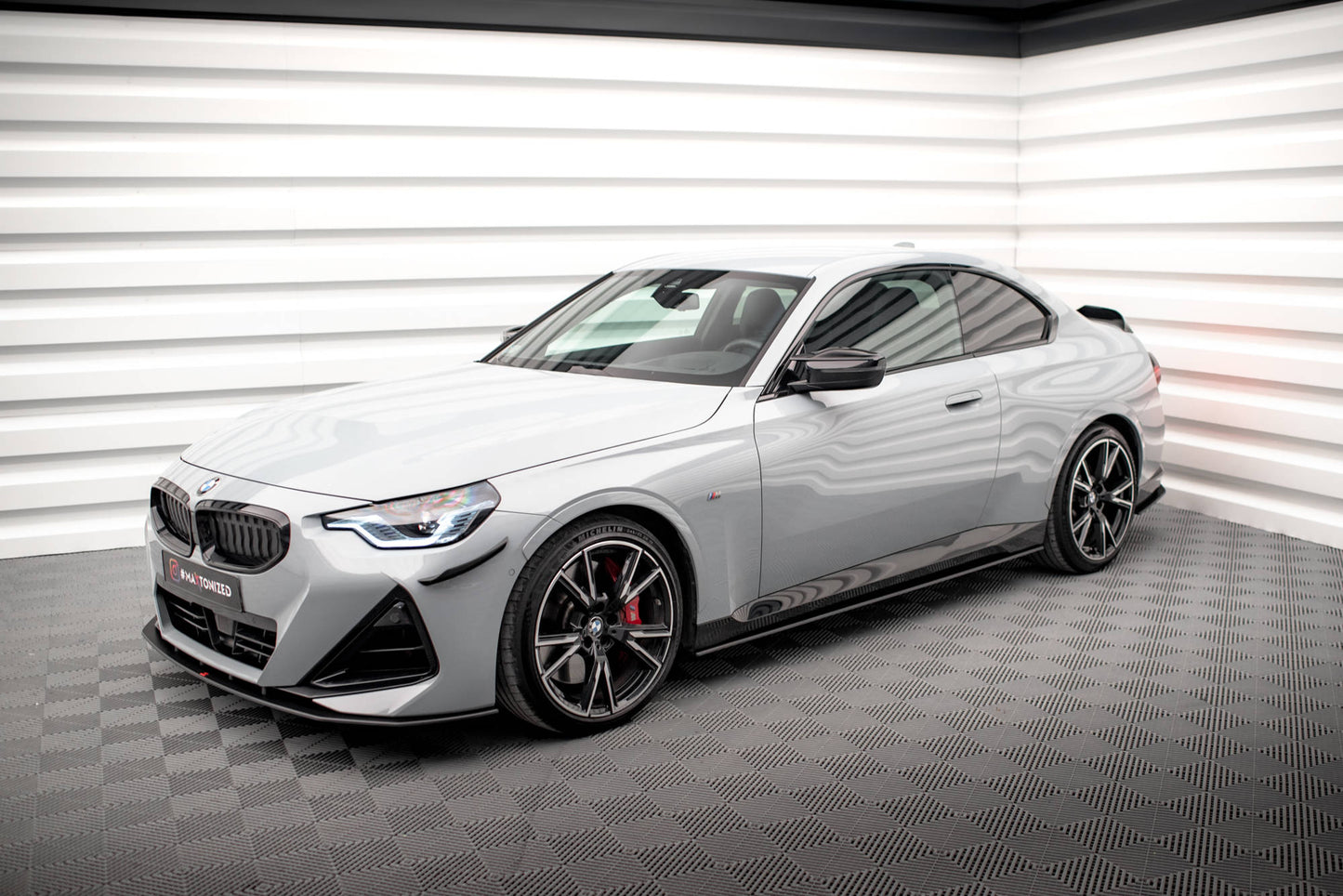 Maxton Street Pro Seitenschweller Ansatz für BMW 2 Coupe M-Paket / M240i G42