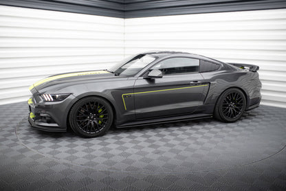 Maxton Street Pro Seitenschweller Ansatz für Ford Mustang GT Mk6