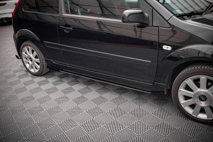 Maxton Side Flaps Ford Fiesta ST Mk6 schwarz Hochglanz