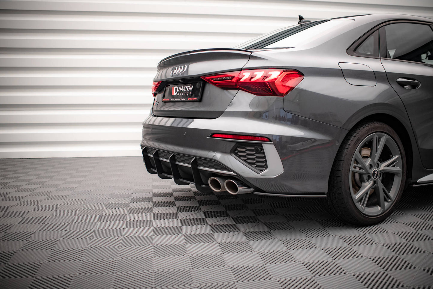 Maxton Street Pro Heckschürze für Audi S3 Limousine 8Y
