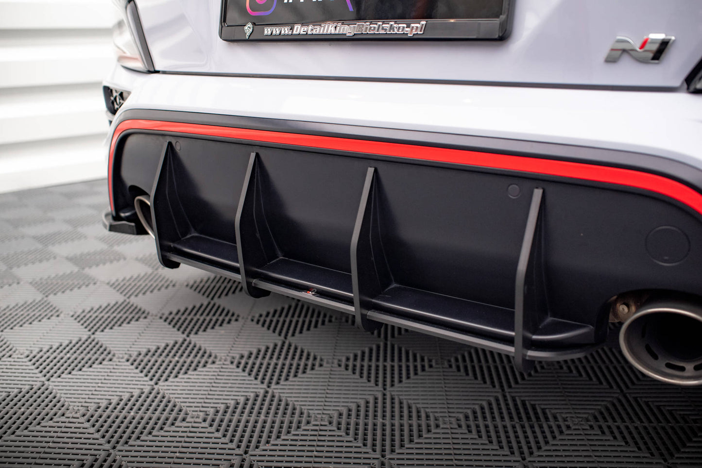 Maxton Street Pro Heckschürze für Hyundai Kona N Mk1
