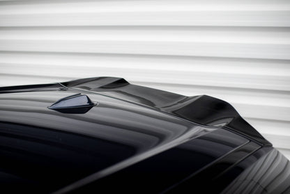 Maxton Spoiler CAP für 3D BMW XM G09 schwarz Hochglanz