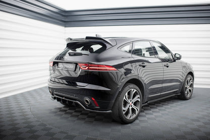 Maxton Spoiler CAP für 3D Jaguar E-Pace R-Dynamic Mk1 schwarz Hochglanz