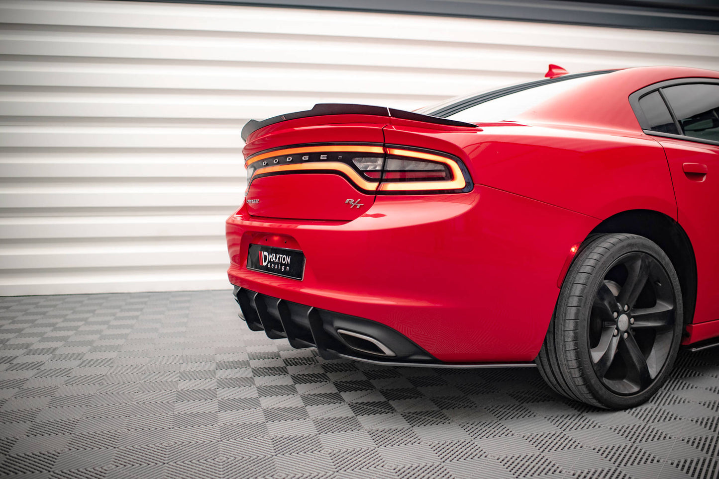 Maxton Street Pro Heckschürze für Dodge Charger RT Mk7 Facelift