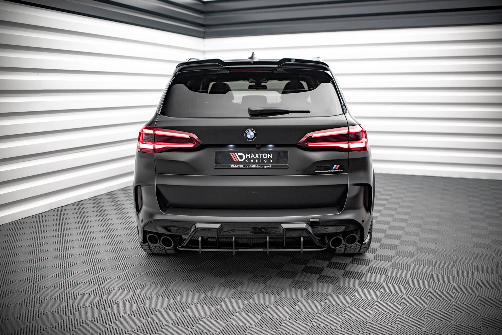 Maxton Street Pro Heckschürze für BMW X5M F95