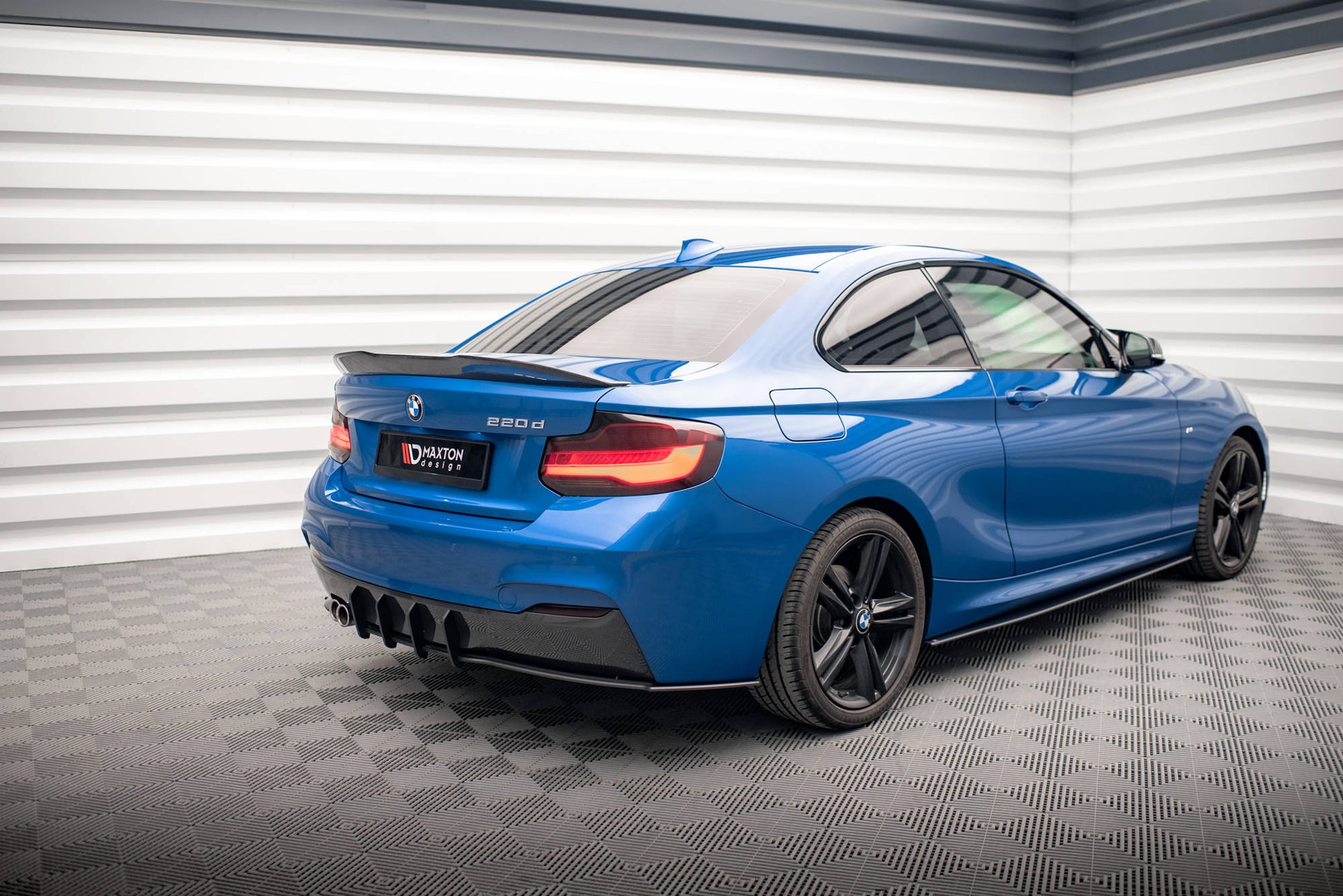 Maxton Street Pro Heckschürze für BMW 2 M-Paket F22