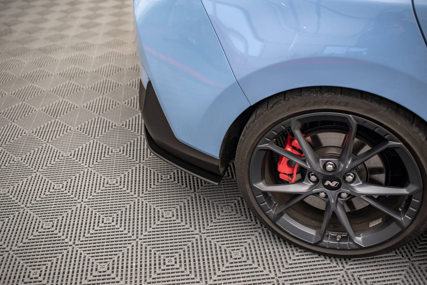 Maxton Street Pro Heck Ansatz Flaps Diffusor für Hyundai I30 N Fastback Mk3 Facelift