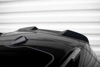 Maxton Spoiler CAP für 3D BMW X7 M-Paket G07  schwarz Hochglanz