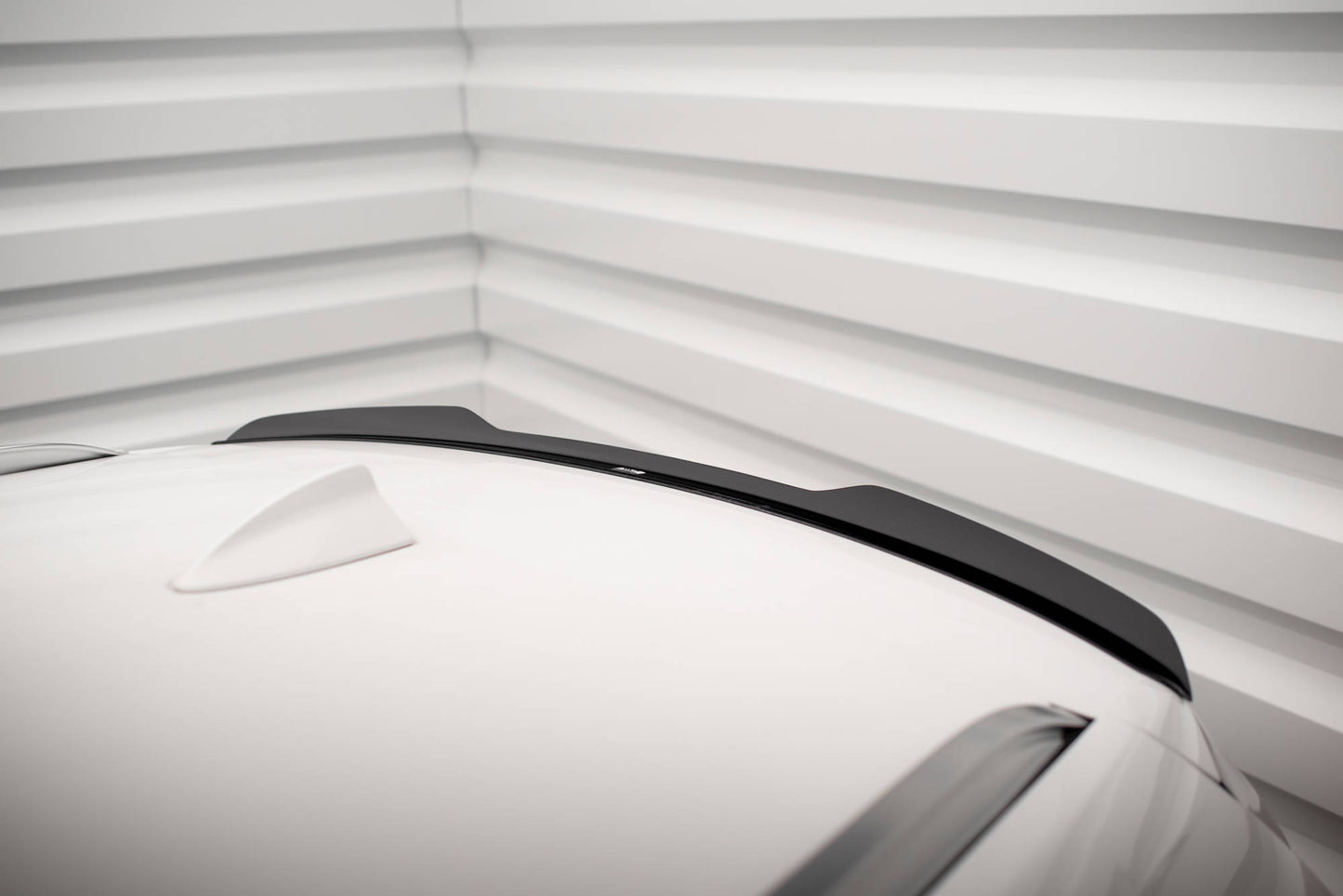 Maxton Spoiler CAP für BMW X3 M-Paket F25 schwarz Hochglanz