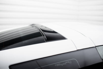 Maxton Heckscheiben Spoiler für Chevrolet Corvette C7 schwarz Hochglanz