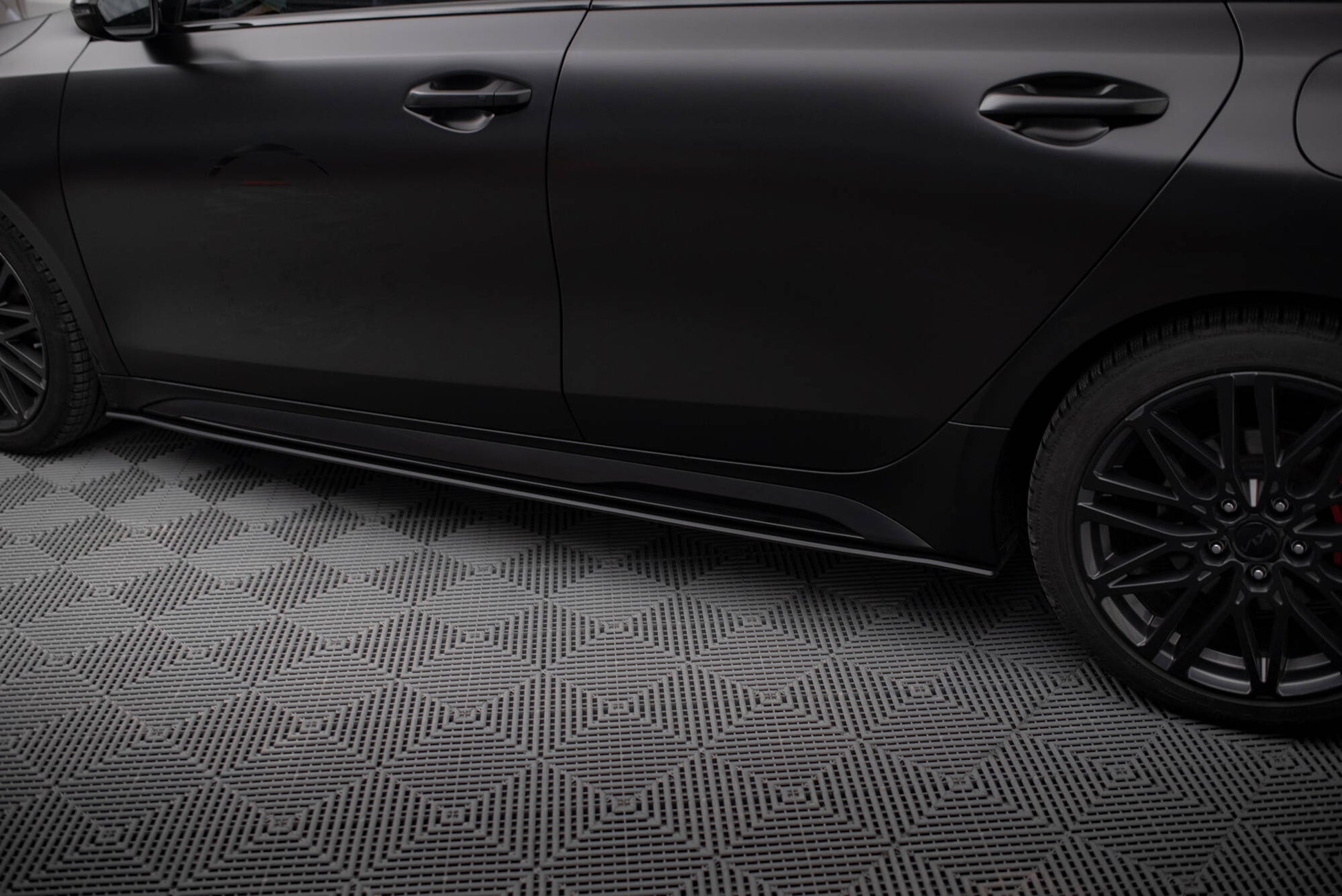 Maxton Street Pro Seitenschweller Ansatz für Kia Proceed GT Mk1 Facelift / Ceed GT Mk3 Facelift