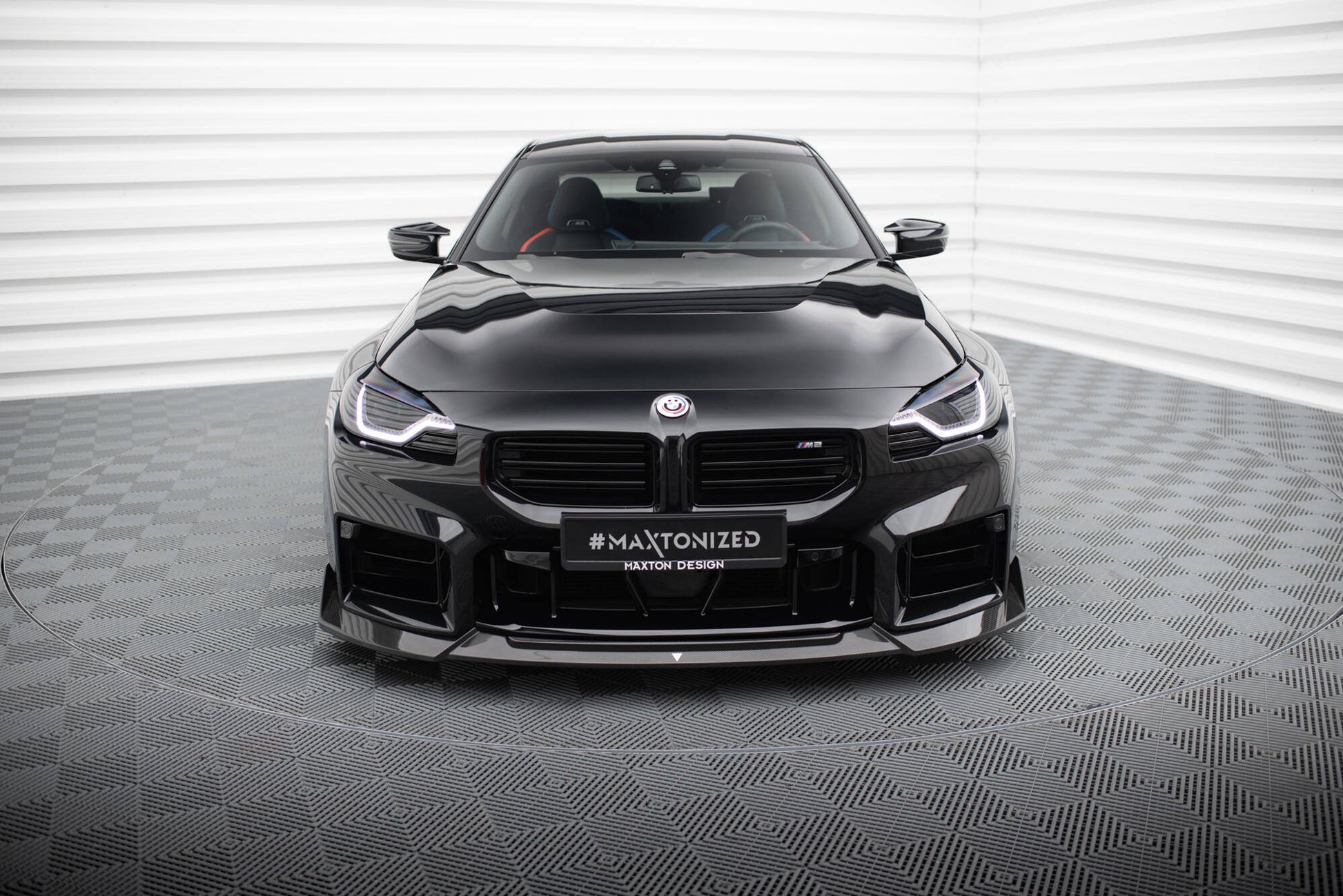 Maxton Set of Carbon Fiber Splitters BMW M2 G87 schwarz matt