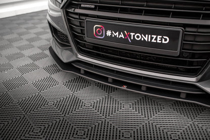 Maxton Street Pro Front Ansatz für für Audi TT S / S-Line 8S