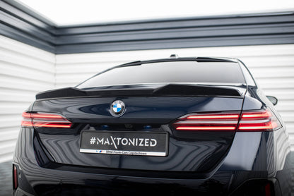 Maxton Spoiler CAP für 3D BMW 5er M-Paket G60 schwarz Hochglanz