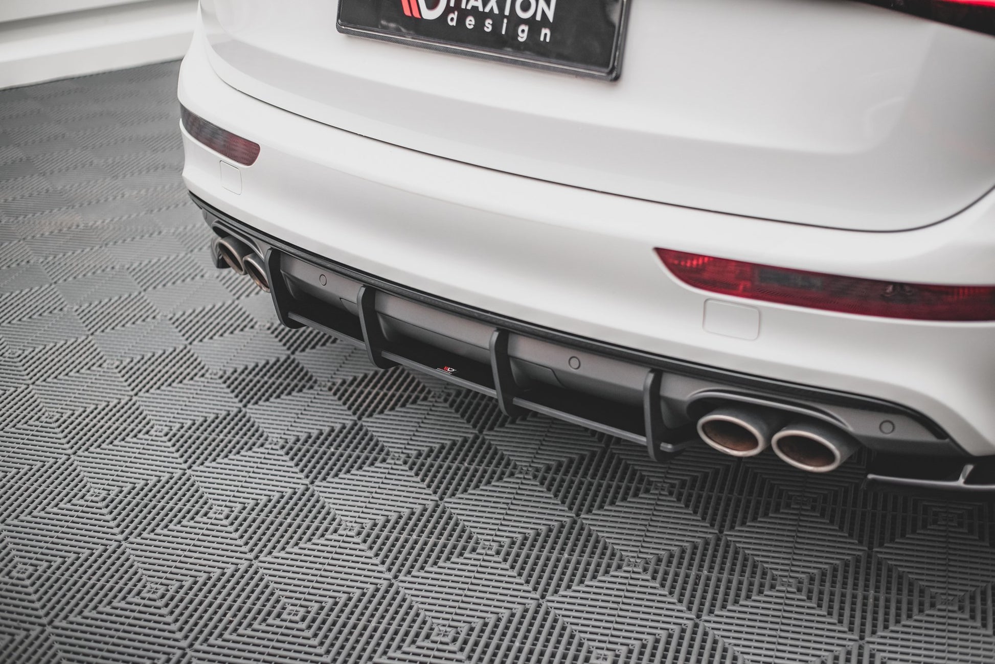 Maxton Street Pro Heckschürze für Audi SQ5 Mk1 (8R)