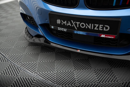 Maxton Front Ansatz V.2 für BMW 3er GT M-Paket F34 schwarz Hochglanz