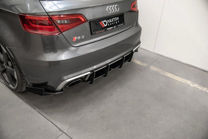 Maxton Robuste Racing Heckschürze V.1 für Audi RS3 8V Sportback
