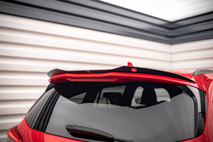 Maxton Spoiler CAP V.2 für Ford Focus Kombi ST-Line Mk4 schwarz Hochglanz