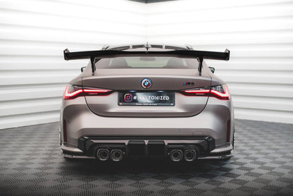 Maxton Carbon Fiber Diffusor Heck Ansatz für BMW M4 G82  / M3 G80