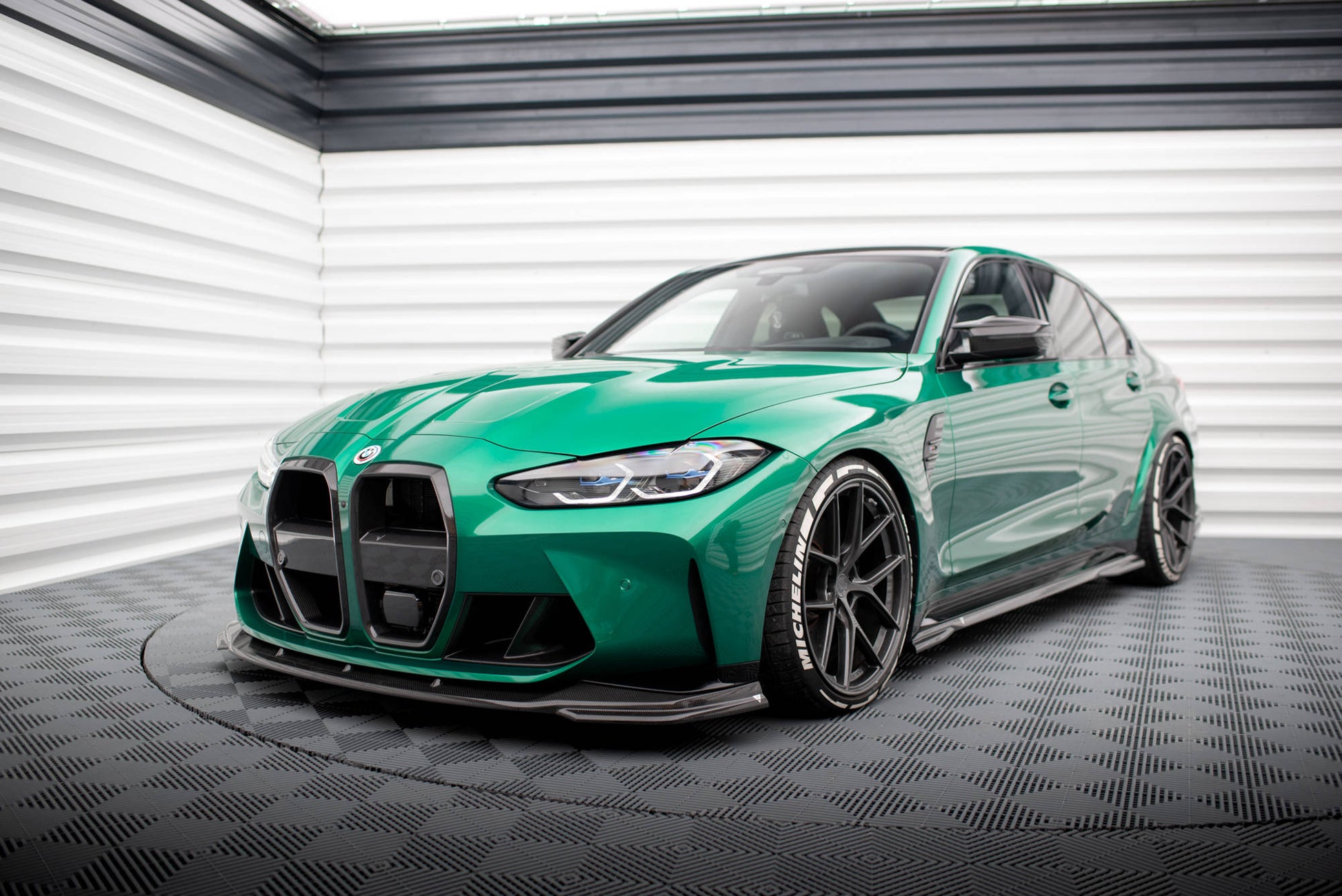 Maxton Carbon Fiber Front Ansatz V.2 für BMW M4 G82  / M3 G80