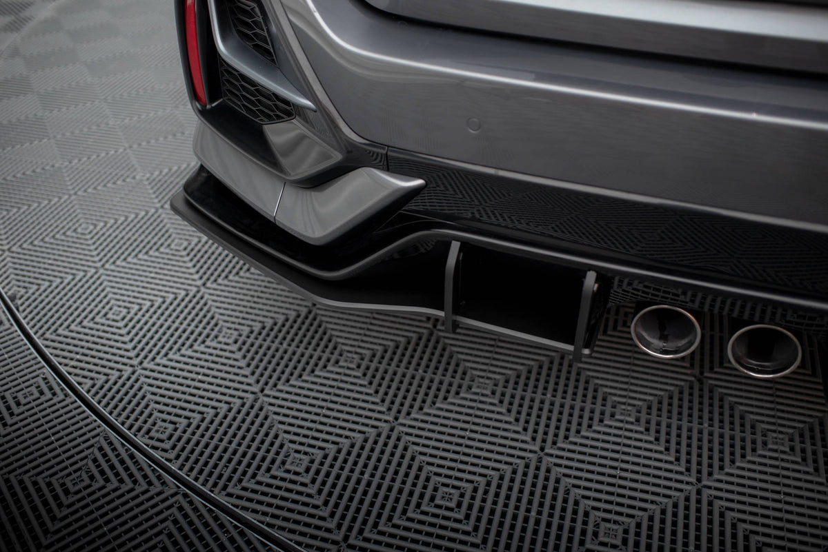 Maxton Street Pro Heck Ansatz Flaps Diffusor für Honda Civic Sport Mk 10 Facelift