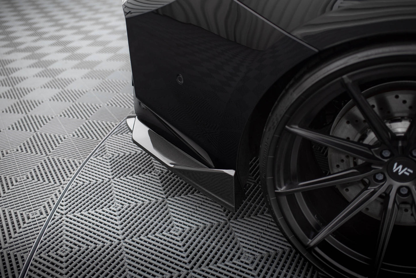 Maxton Carbon Fiber Heck Ansatz Flaps Diffusor für BMW M2 G87