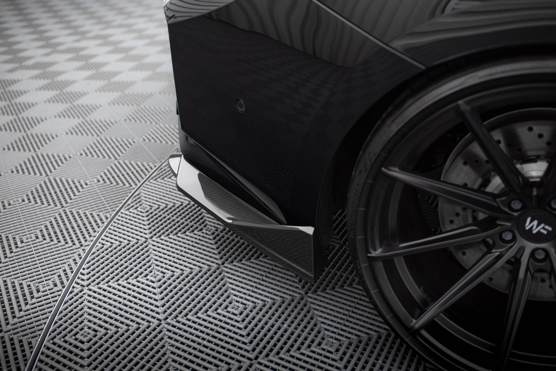 Maxton Carbon Fiber Heck Ansatz Flaps Diffusor für BMW M2 G87