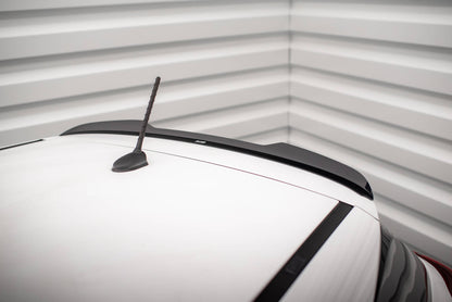 Maxton Spoiler CAP für Hyundai I20 Mk2 Facelift schwarz Hochglanz