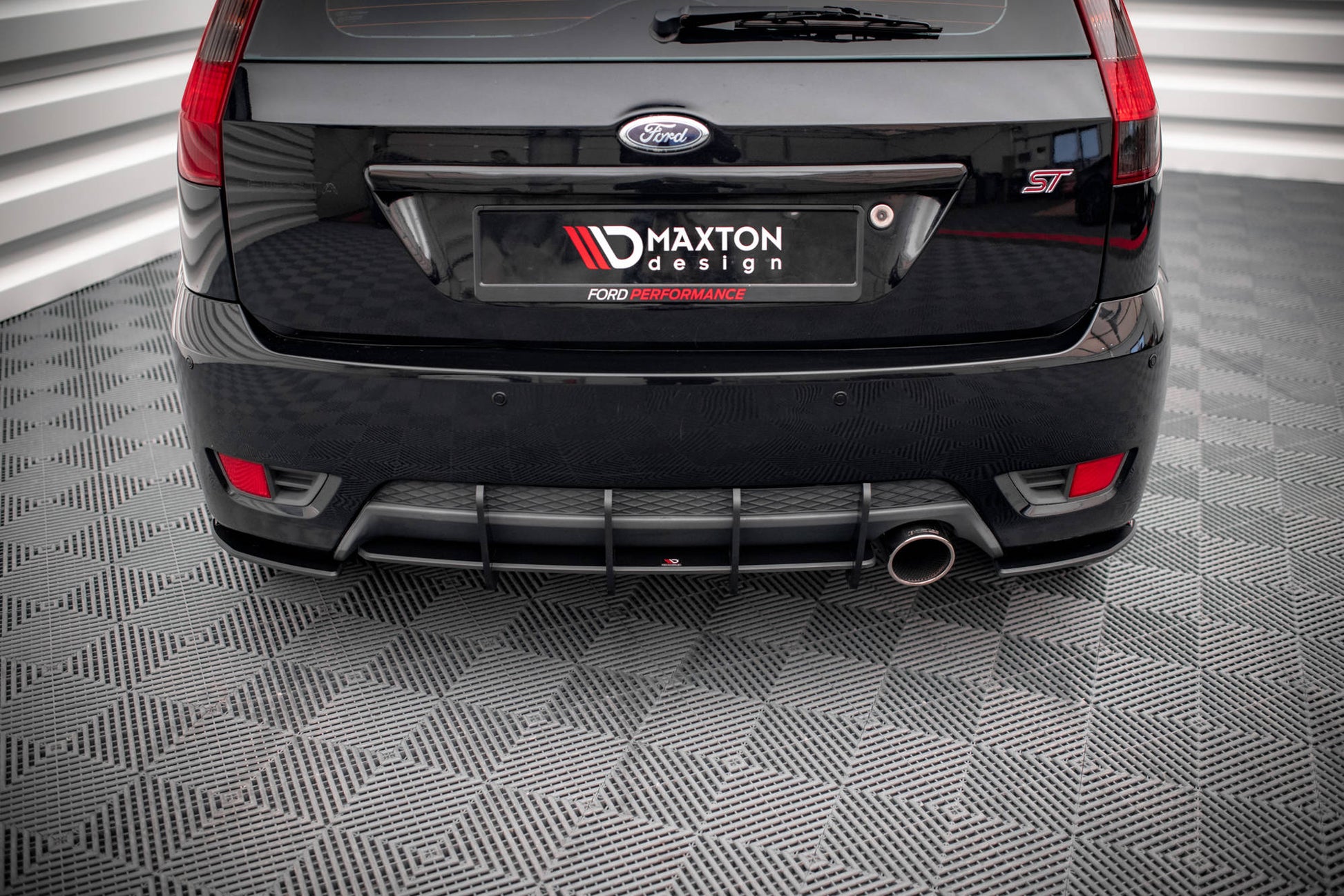 Maxton Street Pro Heck Ansatz Flaps Diffusor für Ford Fiesta ST Mk6