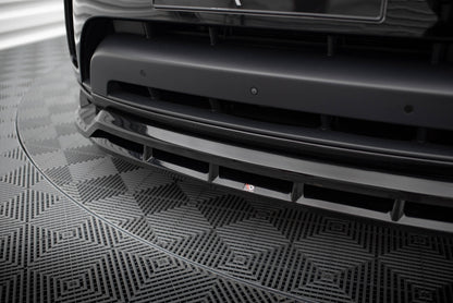 Maxton Front Ansatz für Land Rover Discovery HSE Mk5 schwarz Hochglanz