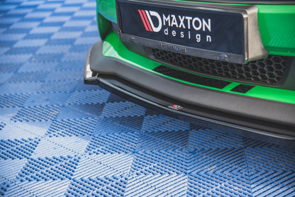 Maxton Front Ansatz V.2 +Flaps für Ford Mustang GT Mk6 Facelift