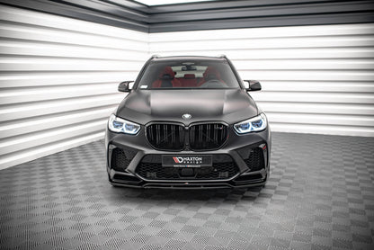 Maxton Front Ansatz V.3 für BMW  X5M F95 schwarz Hochglanz