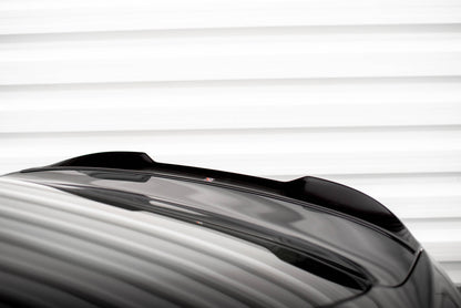 Maxton Spoiler CAP für 3D BMW 4er Gran Coupe Standard / M-Paket F36 schwarz Hochglanz