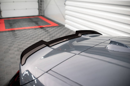 Maxton Spoiler CAP V.2 für BMW 1er M135i / 128ti / M-Paket F40 schwarz Hochglanz