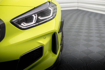 Maxton Carbon Fiber Front Bumper Wings (Canards) BMW 1er F40 M-Paket/ M135i