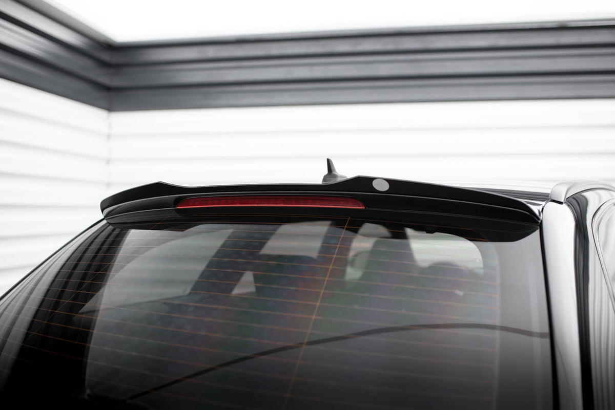 Maxton Spoiler CAP für Audi RS6 Avant C6 schwarz Hochglanz